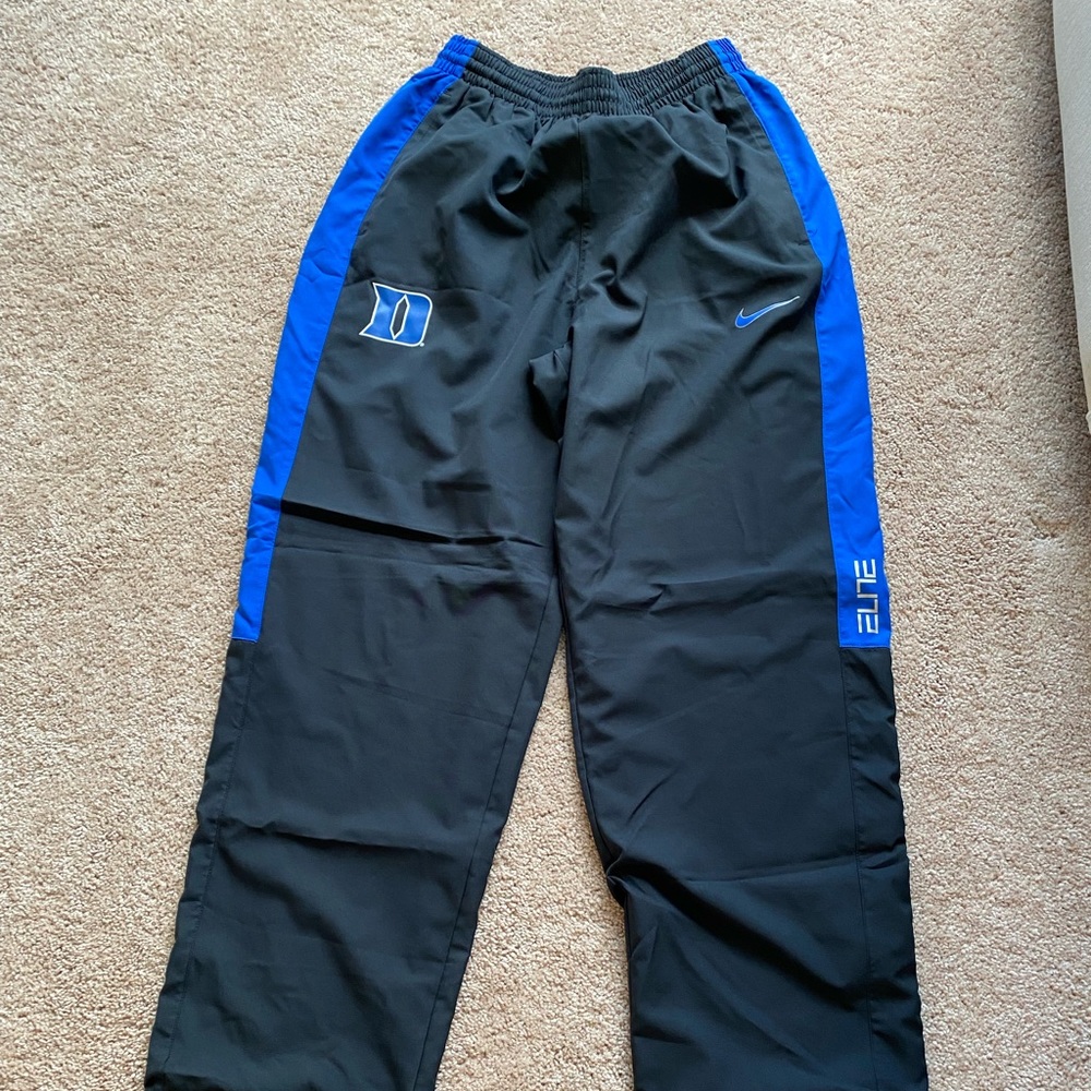 Duke Blue Devils Nike Black Pants Medium